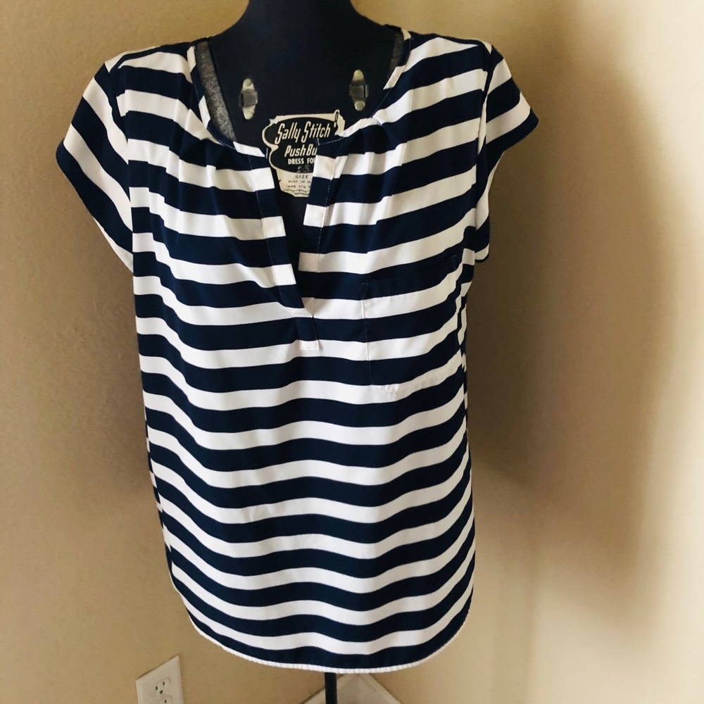 Gap striped blouse